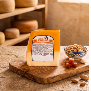 cuarto de queso semicurado la payesa con denominación de origen mahón menorca